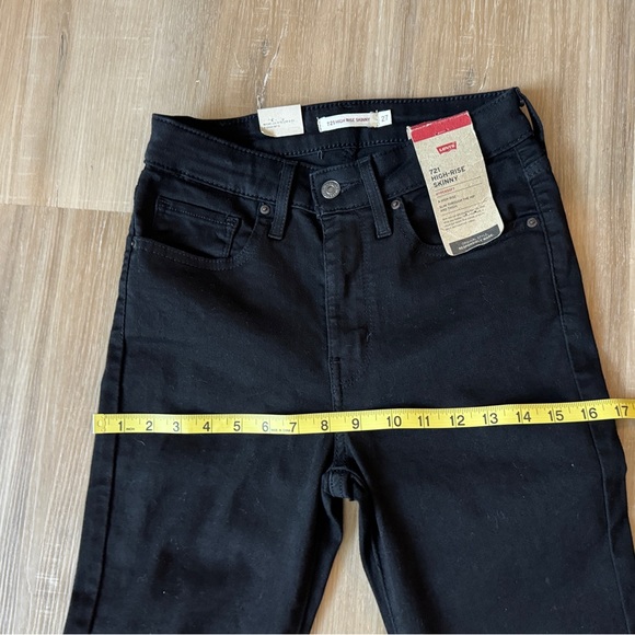 NWT Levi’s 721 High Rise Skinny Jeans Size 27 (W27xL30) - Picture 10 of 12